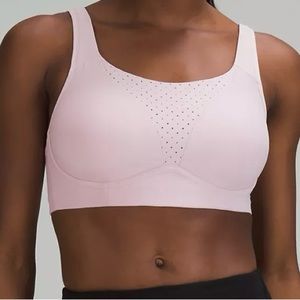 NWT Lululemon Run Times Bra in Pink Peony 36DD